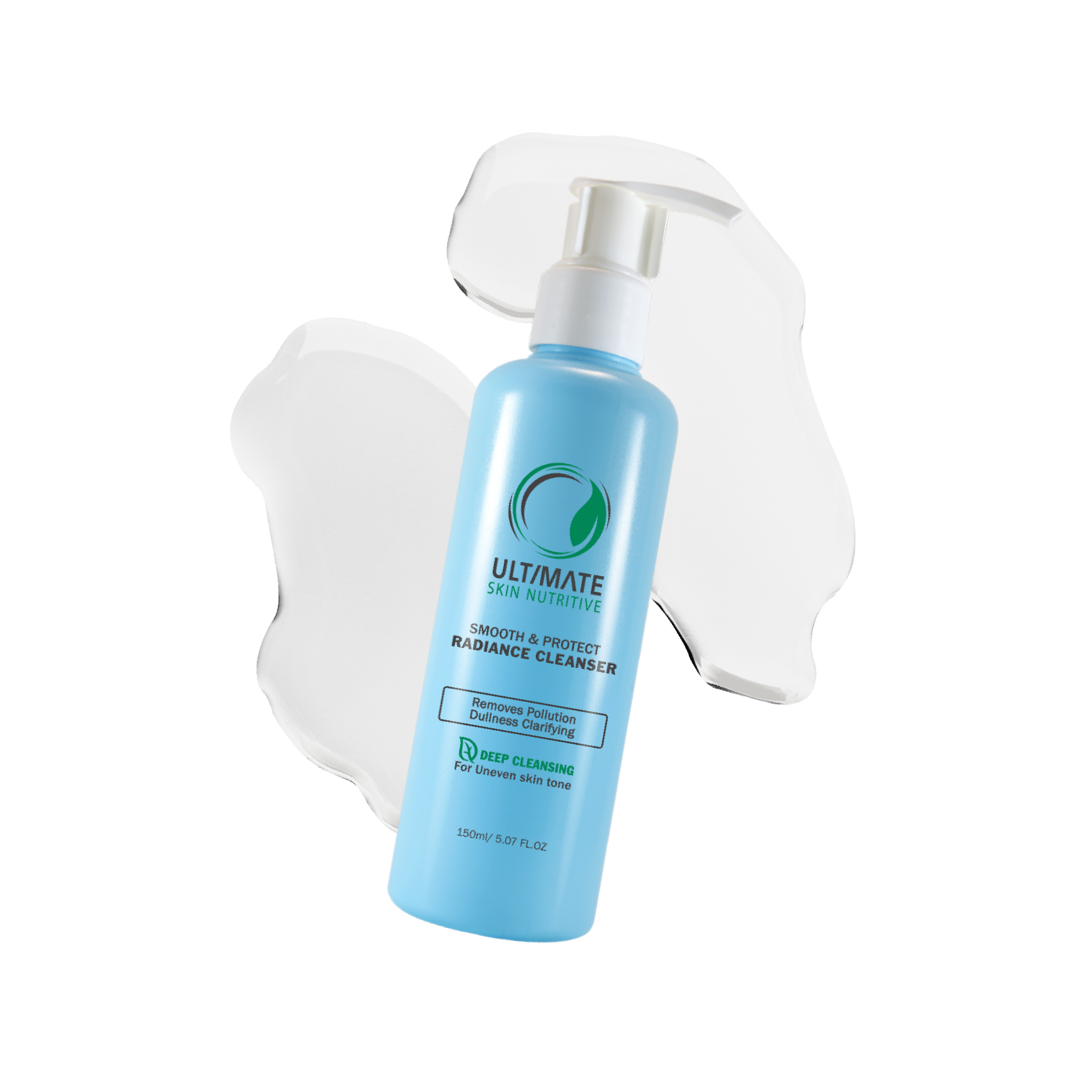 ULTIMATE SKIN NUTRITIVE - SMOOTH & PROTECT RADIANCE CLEANSER (150ml) - Image 2